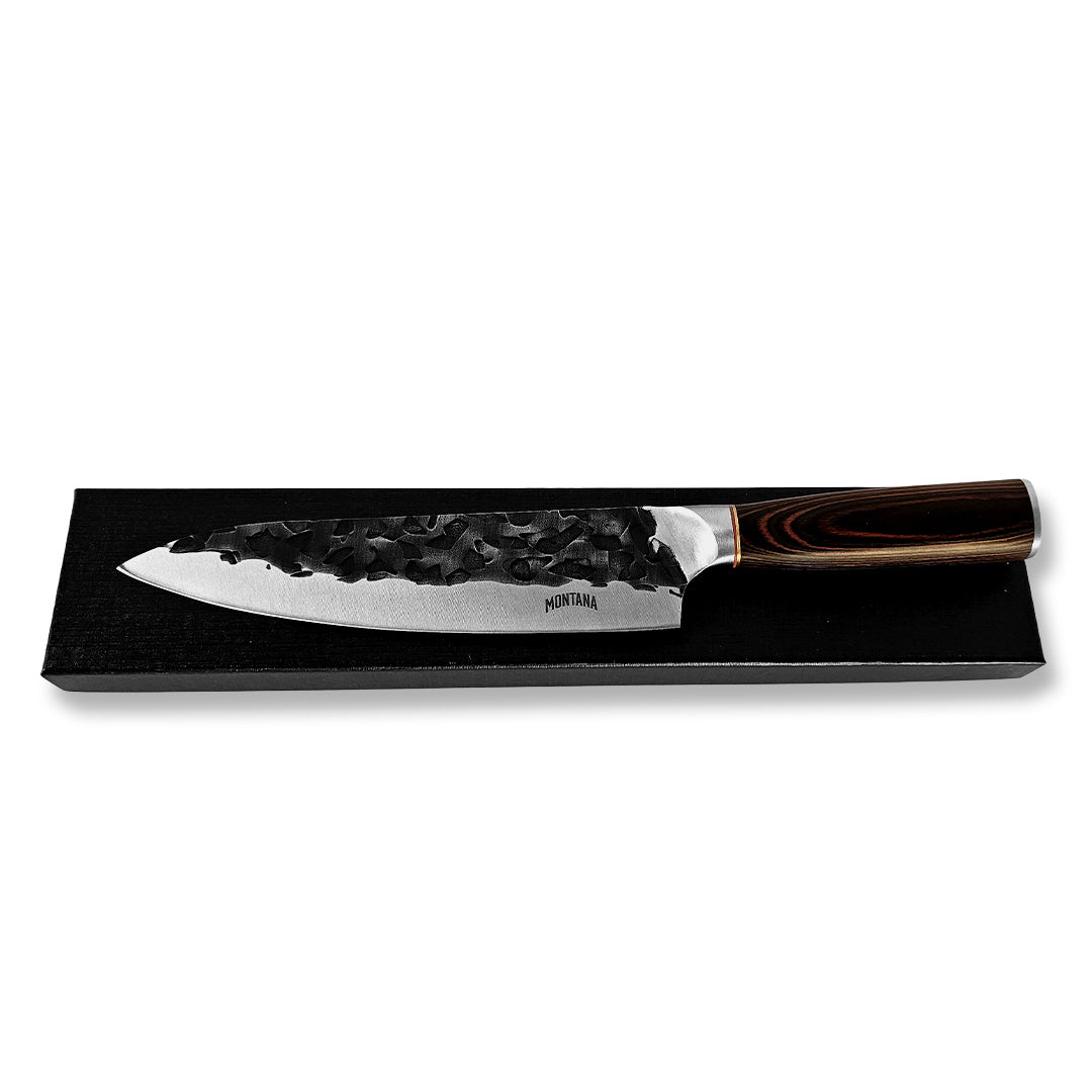 Cuchillo Chef 21 Cm Forjado En Acero Inox De Alto Carbono