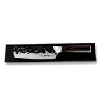 Cuchillo Nakiri 17 Cm Forjado En Acero Inox De Alto Carbono