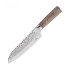 Cuchillo Santoku 18 Cm Forjado En Acero Inox De Alto Carbono