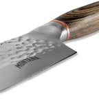 Cuchillo Santoku 18 Cm Forjado En Acero Inox De Alto Carbono