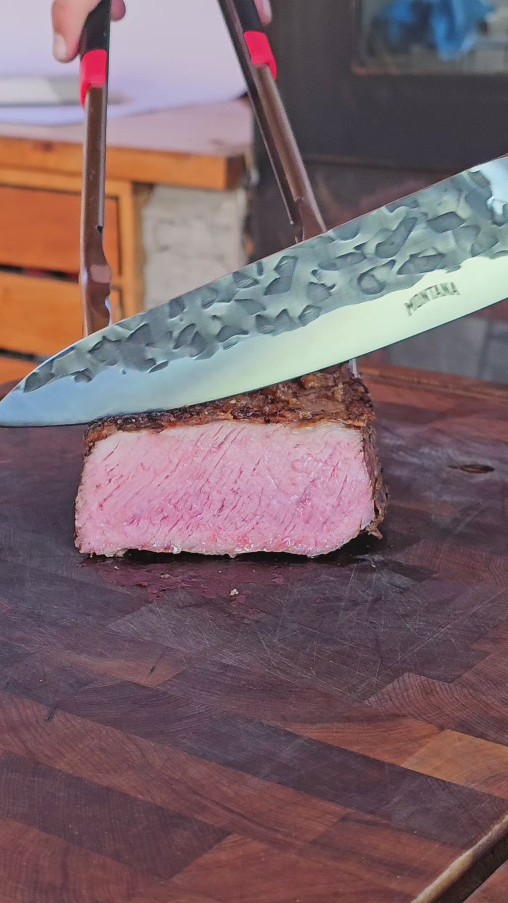 Cuchillo Chef 21 Cm Forjado En Acero Inox De Alto Carbono